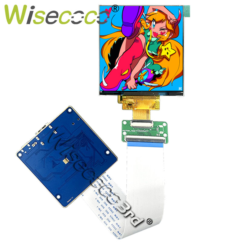 Home Automation Raspberry Pi - Wisecoco 4 Inch 720x720 LCD Display