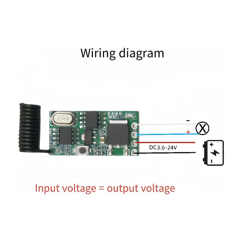 Hot-For RF Switch Controller+  - огляд і ціна 433Mhz Receiver Module