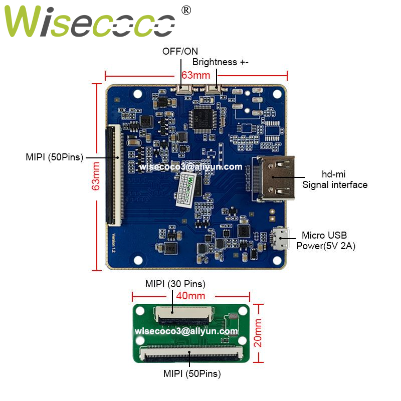 Wisecoco 4 Inch 720x720 LCD Di - огляд і ціна Home Automation Raspberry Pi