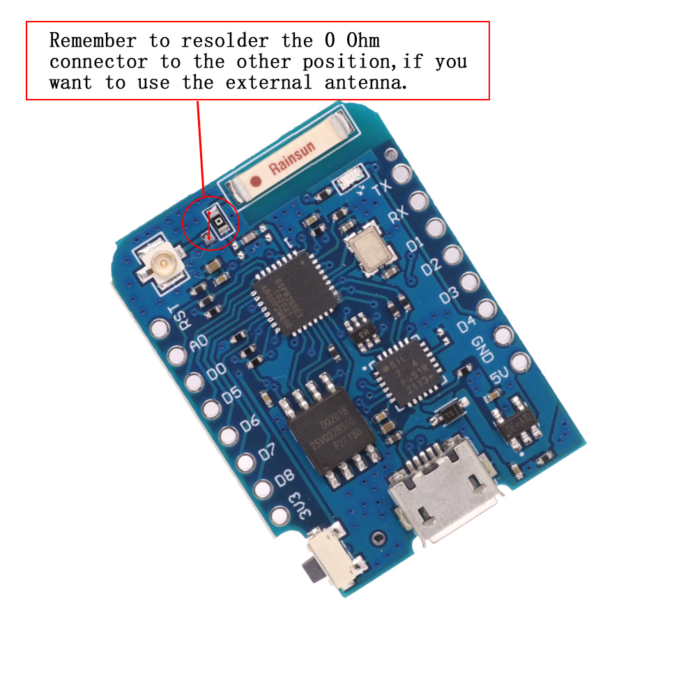 WeMos D1 Mini Pro V3.0 NodeMcu - огляд і ціна Esp8266 Nodemcu Board