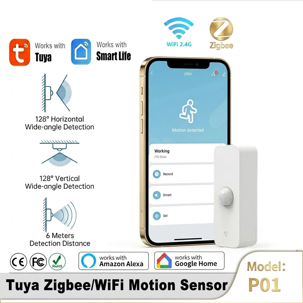 Smart PIR Motion Sensor WiFi Z - огляд і ціна Home Automation Ideas