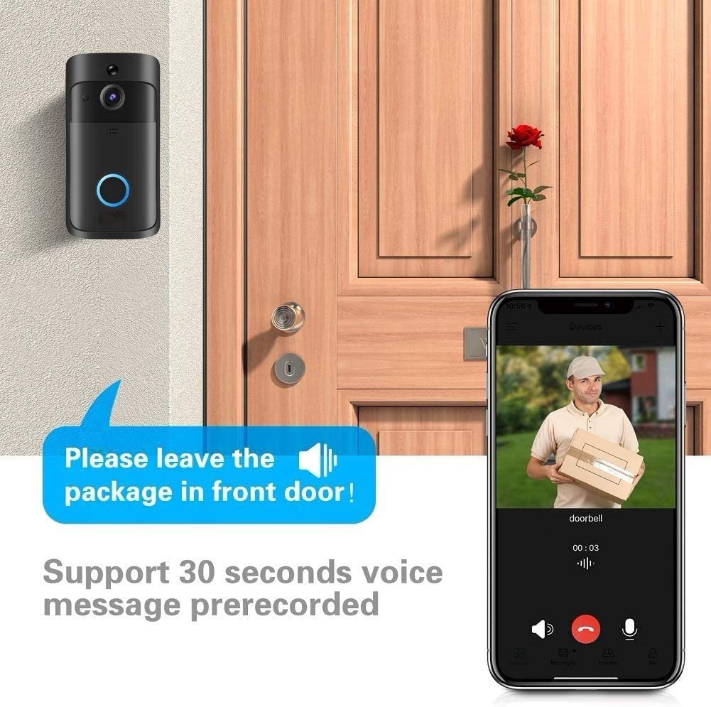 Video Doorbell Camera HD WiFi  - огляд і ціна Smart Doorbell Wired