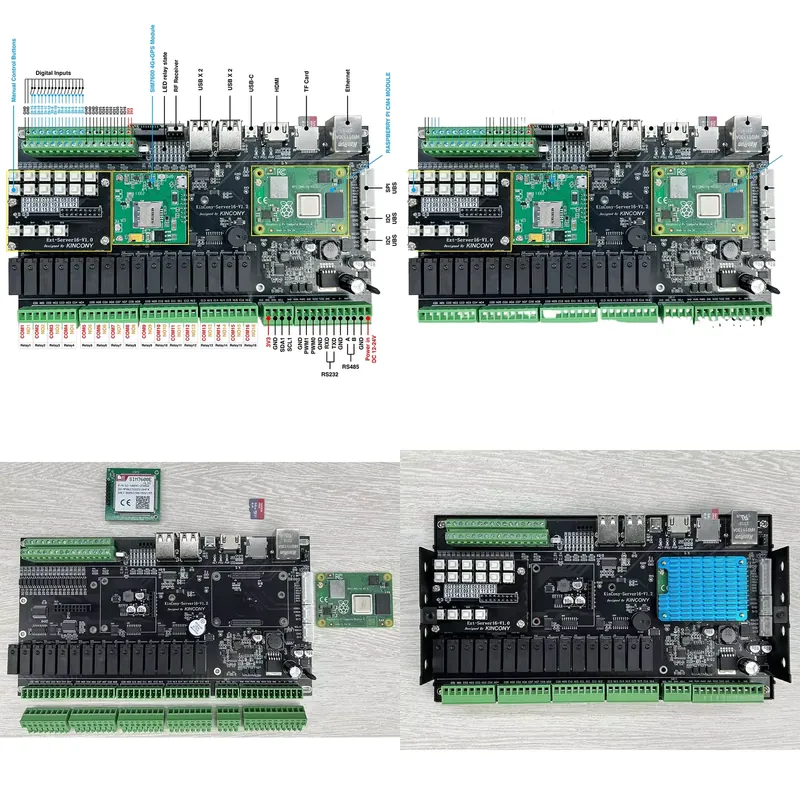 Kincony Server16 Raspberry Pi  - огляд і ціна Home Automation Raspberry Pi