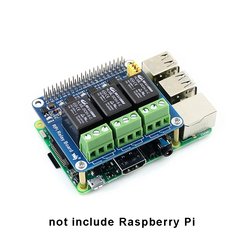 3 Channel Relay Expansion Boar - огляд і ціна Home Automation Raspberry Pi